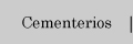 Cementerios